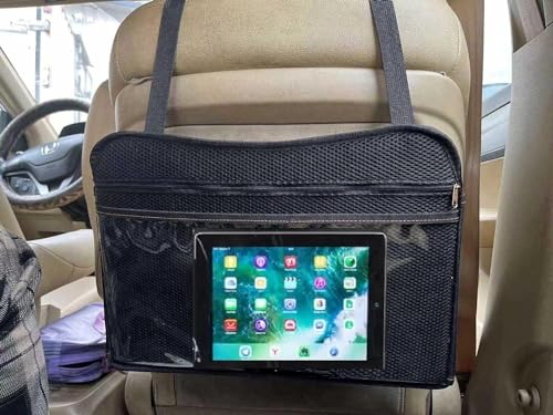Coolmum Kids Travel Tray, Toddler Car Seat Tray, Double Sided Activity Organizer, Snack Lap Table, Baby Stroller Tray, Airplane Play Table, Waterproof and Foldable (Premium Blue) - color: Premium Blue