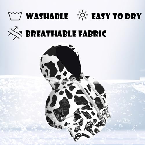 Car Gear Shift Hoodie, Cute Cow Stripe Shifter Knob Hoodie Cover for Cars, Trucks, SUVs, Auto Interior Protector Decoration Gadgets for Women Men 2024 - style: Cow Stripe