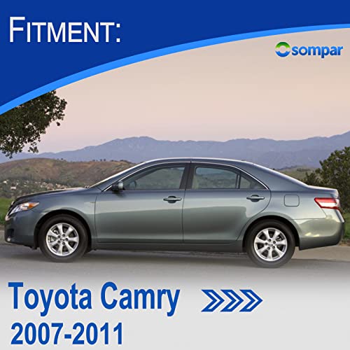Osompar Cup Holder Insert Divider Compatible with 2007 2008 2009 2010 2011 Toyota Camry Replaces GN621-06740 - size: 07-11 Camry