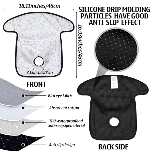 HunnmingRe 2 Pack Green Leaf Car Seat Protector for Potty Training Waterproof Piddle Pad Cover from Spillages Nappy Leaks Toilet Training Anti Slip Backing Strollers Carseat Liner for Toddlers Babies - style: Green Leaf