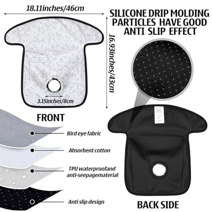 HunnmingRe 2 Pack Green Leaf Car Seat Protector for Potty Training Waterproof Piddle Pad Cover from Spillages Nappy Leaks Toilet Training Anti Slip Backing Strollers Carseat Liner for Toddlers Babies - style: Green Leaf