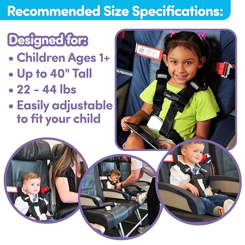 Child Airplane Travel Harness - Cares Safety Restraint System - The Only FAA Approved Child Flying Safety Device