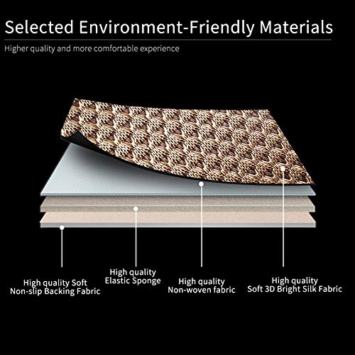 Auto Newer Luxury Breathable Rear Bench Car Seat Cover Fit Four Seasons, Back Seat Protector，Universal Rear of Car Seat Cushions,Universal Fit for 95% Cars,SUV,Pickup,Van（Rear Seat,Beige - color: Beige-Rear Seat
