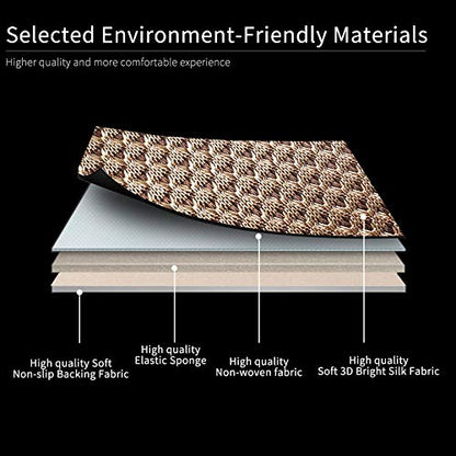 Auto Newer Luxury Breathable Rear Bench Car Seat Cover Fit Four Seasons, Back Seat Protector，Universal Rear of Car Seat Cushions,Universal Fit for 95% Cars,SUV,Pickup,Van（Rear Seat,Beige - color: Beige-Rear Seat