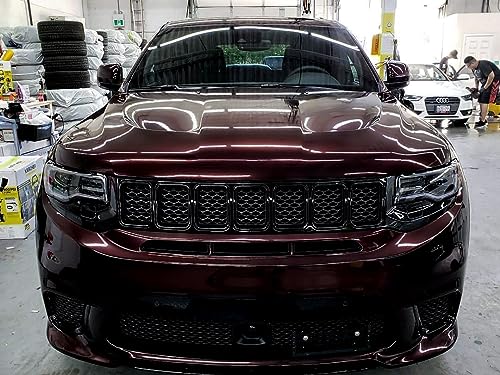 VViViD+ Gloss Demon Black Premium Vinyl Wrap Film 1/2ft x 5ft - color: Gloss, size: 1/2ft x 5ft