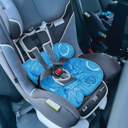 Piddle Pad 2-Pack, Potty Training Car Seat Protector, Toddler Car Seat Cover & Stroller Protector, Machine Washable Waterproof Car Seat, Anti-Slip, Universal Fit (Blue) - color: Blue