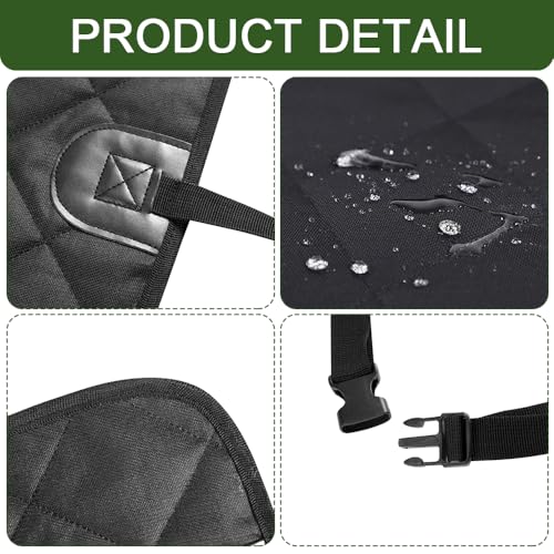 Waterproof Front Seat Car Cover, Car Seat Covers for Dogs, Nonslip Pet Passenger Seats Cover Protector, Car Accessories Scratch-Proof Pet Front Covers Universal Fit Most Auto Trucks SUVs
