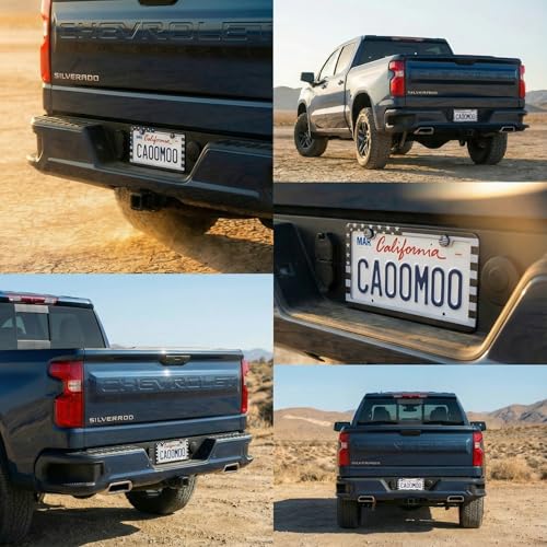 American Flag License Plate Frames - 2 Pack USA Flag Patriotic Stainless Steel Black License Plate Frame with Screws Fasteners Caps (Gunmetal) - style: Gunmetal