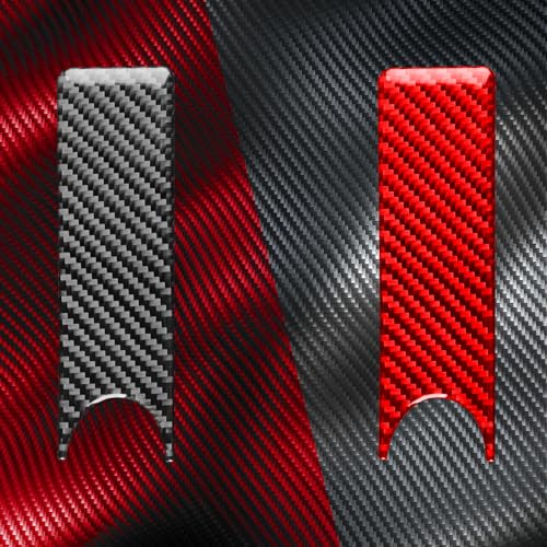 Parking Brake Cover Handbrake Panel Trim Stickers Decals Real Carbon Fiber Compatible with Hyundai Genesis Coupe 2013 2014 2015 2016 Interior Accessories - color: Handbrake Panel
