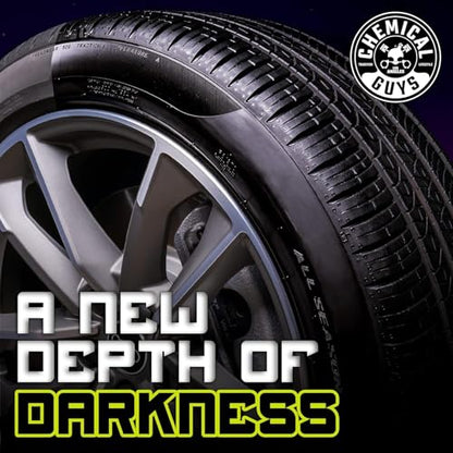 Chemical Guys Galactic Black Wet Look Tire Shine Dressing, for a Whole New Level of Shine and Depth of Black, Safe for Cars, Trucks, Motorcycles, RVs & More, 128 fl oz - TVD118 - size: 128 Fl Oz (Pack of 1)