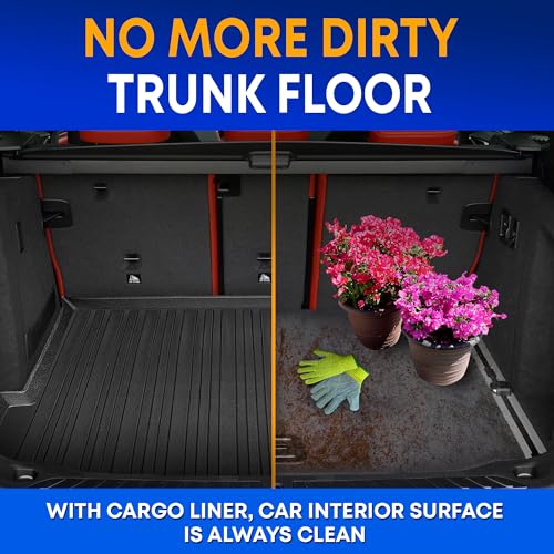 Premium Cargo Liner for BMW X3 2011-2017 - 100% Protection - Custom Fit Car Trunk Mat - Easy-to-Wash & All-Season Black Cargo Mat - 3D Shaped Laser Measured Trunk Liners for BMW X3 2011-2017 - size: 2011-2017