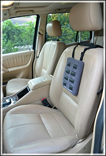 Gokhale Method Stretchsit Cushion - Lumbar Support/backrest for Chairs/car Seats - Traction/Decompression for Relief from Lower Back, Upper Back, Neck, disc, and Sciatic Pain - Posture Support