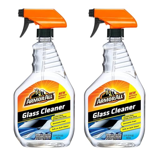 Armor All Auto Glass Cleaner 1.37 pt (22 fl oz) Trigger Spray, 2 Packs - size: 22 Fl Oz (Pack of 2)