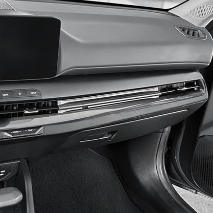 Air Vent Cover Trim, Car Dash Cover Trim, Center Console Dashboard Cover, Compatible with Kia K4 2025 Accessories (Wood Grain) - color: Wood Grain