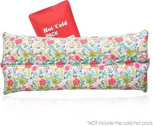 Hysterectomy Pillow Abdominal Post Surgery Pillows with Pocket Comfort for Ice Heat Packs Tummy Tuck Belly Incision Recovery Seatbelt Gifts Women Patients (Camellia) - color: Camellia