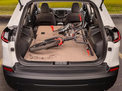WeatherTech SeatBack Cargo Liner HP for Cadillac Escalade ESV, Yukon XL, Escalade-V ESV - Behind 3rd Row w/Bumper Protector (401466IMSK), Black - color: Black