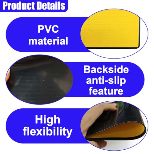 Car Dashboard Anti-Slip Pad, 10.43'' x 5.7'' Universal Sticky Gel Adhesive Mat, Multifunctional Auto Interior Gripping Mat for Phones/Sunglasses/Keys/Coins/GPS/Electronic Devices(Yellow) - size: Yellow