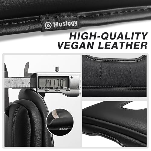 Muslogy Center Console Armrest Cover Fit for Chevy Silverado & GMC Sierra 1500 2500 3500HD 2014-2018 Accessories, Comfort Armrest Pad Console Lid Cushion Vegan Leather 1-Inch Thick(Split Bench Seat) - size: 1) 14-18 |Silverado & Sierra| Jump Seat, +Thick