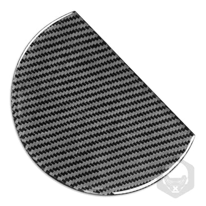 2pcs Real Soft Carbon Fiber Car Fuel Tank Cap Gas Cap Panel Switch Cover Trim Sticker Compatible with Ford Mustang GT/Shelby 2009 2010 2011 2012 2013 2014 Auto Exterior Accessories Black - color: Fuel Tank Cap