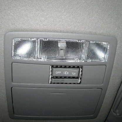 Soft Carbon Fiber Top Reading Light Cover Compatible with Toyota Camry 2007 2008 2009 2010 2011, Roof Reading Light Trim Sticker, Auto Inner Front Reading Light Frame Decoration - color: Black 20