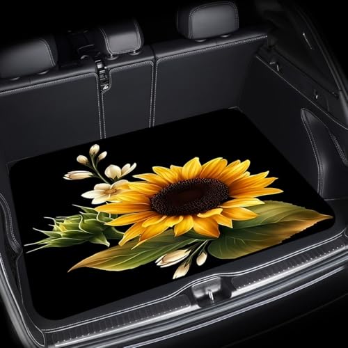 Vintage Bohemian Style Car Truck Mat Dustproof Anti-Slip Wear-Resistant Thick 3D Cargo Liner Universal Fit (F) - color: F