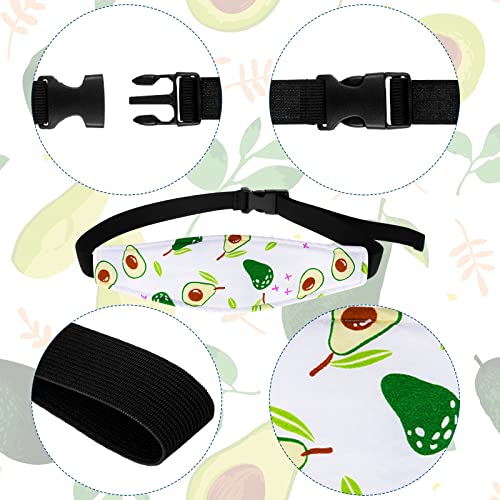 HESTYA 2 Pcs Carseat Head Support Toddler, Stroller Seat Headrest for Sleeping Traveling, Neck Relief Headband Strap for Kids Children Toddler Infant(Fruit) - color: Fruit
