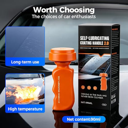 Glass Emulsion Cleaner,2026 New Oil Film Remover for Car Windshields and Shower Windows,Improves Visibility & Safe Driving (Oil/1pcs) - color: Oil/1pcs