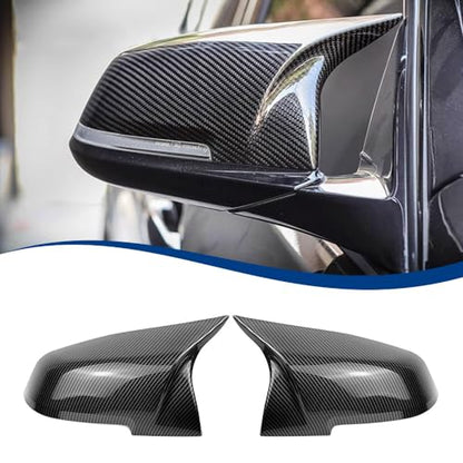 Side Mirror Cover Compatible with 3-Series F30 F31 F34 / 4-Series F32 F33 F36 / 2-Series F22 F23 / 1 Series F20 X1 E84 M2 F87 (Carbon Fiber Pattern, F22 F30 F32 F36) - color: Carbon Fiber Pattern, size: F22 F30 F32 F36