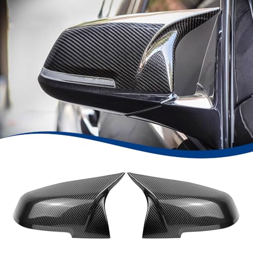 Side Mirror Cover Compatible with 3-Series F30 F31 F34 / 4-Series F32 F33 F36 / 2-Series F22 F23 / 1 Series F20 X1 E84 M2 F87 (Carbon Fiber Pattern, F22 F30 F32 F36) - color: Carbon Fiber Pattern, size: F22 F30 F32 F36
