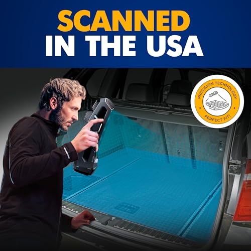 Premium Cargo Liner for BMW X3 - 100% Protection - Custom Fit Car Trunk Mat - All-Season Cargo Mat - 3D Shaped Laser Measured Trunk Liners - size: 2018-2025 Equipped with Spare tire