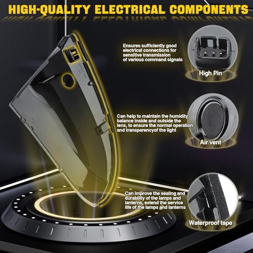 WEILEITE LED Side Mirror Light Turn Signal Puddle Bulb Lens Cover Fit For Dodge Ram 1500 2009-2011 2012 2013 2014 2015 2016 2017 2018 Ram 2500 2010-2018 Right Passenger Replaces 68064948AA 68232478AA - size: Right