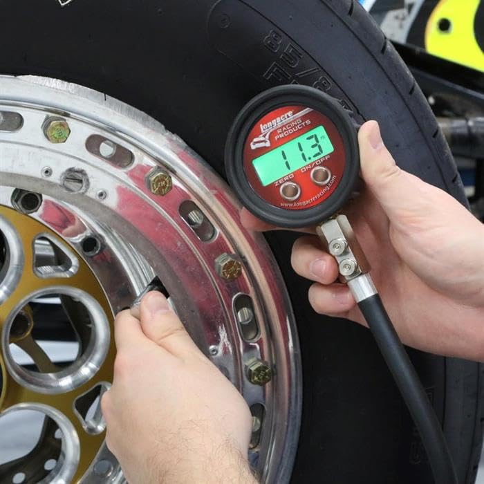 Longacre 52-53010 Pro Digital Tire Pressure Gauge 0-25 psi - size: 25 psi