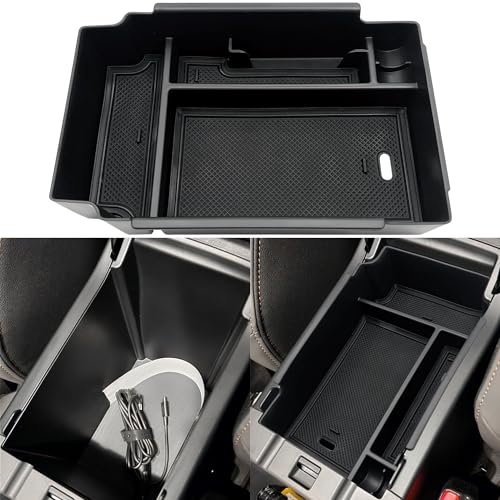 JOJOMARK Console Console Organizer Storage Tray Accessories fits for 2024 2025 Subaru Crosstrek Accessories, 2024 Subaru Impreza - color: 2024+BLACK