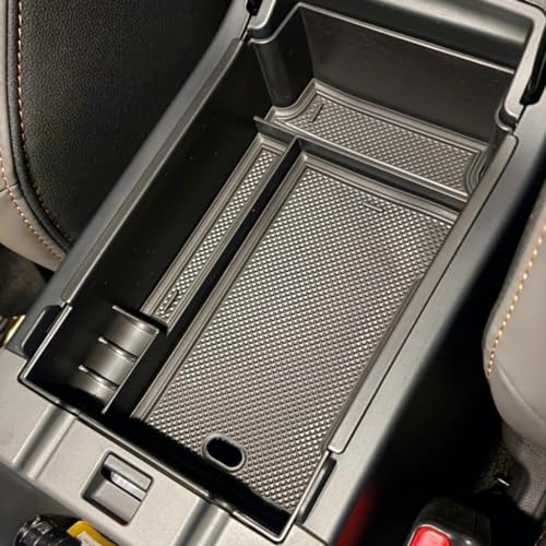 Compatible with Subaru Crosstrek Impreza 2024 2025 Center Console Armrest Storage Box ABS Tray Insert Organizer Glove Pallet Phone Holder - size: For Crosstrek Impreza 2024-2025