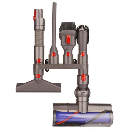 Attachments Holders Compatible with Dyson Gen 5 G5 V15 V12 V11 V10 V8 V7 Vacuum Cleaners – Double Mount with 10 Slots, Wall or Dock Installation, Durable ABS Plastic Design - style: Holder Attachments