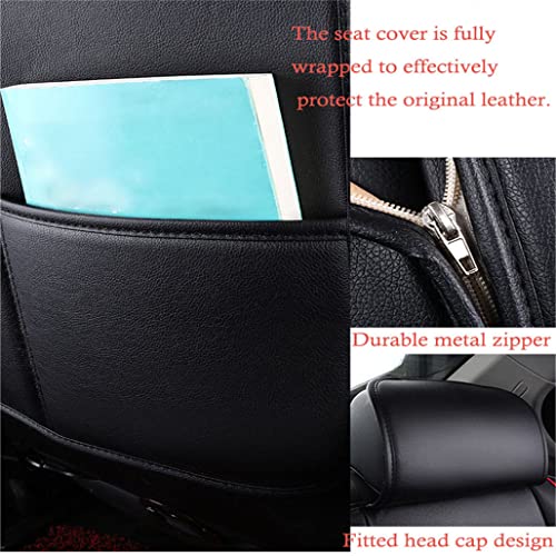 Luxury 5 Seats Car Seat Covers for Honda CR-V 2026 Vehicles Front&Rear Seat Protector Waterproof Leather Seat Cushion Beige