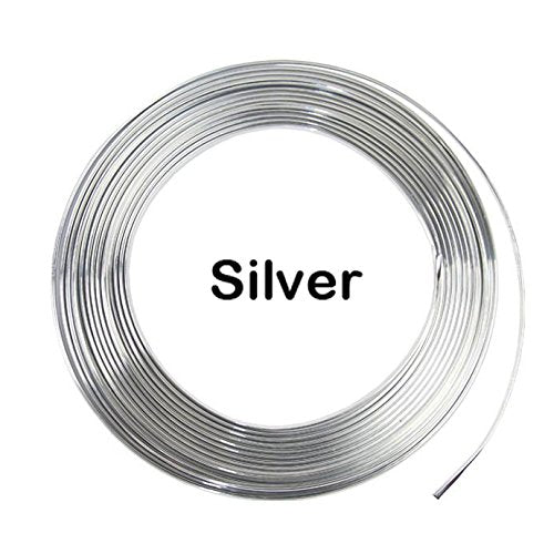 Car Door Trim Edge 5 metres Body Strip Chrome Mold Scratch Guard Protector Air Condition Vent Decoration(5 metres) - size: 5 metres