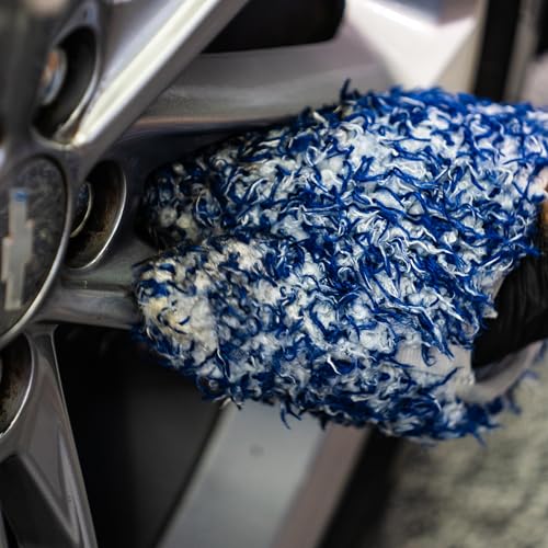Autofiber [Wheel Paw] Wheel and Rim Cleaning Mitt - 2 Pack