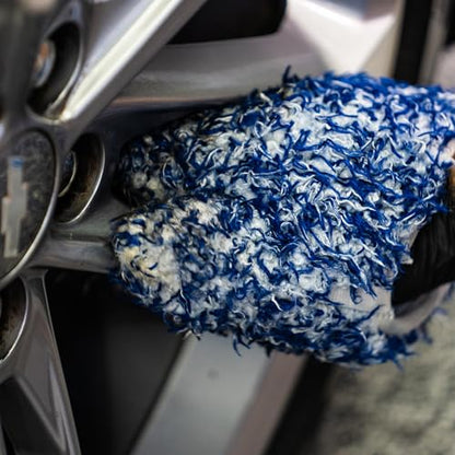 Autofiber [Wheel Paw] Wheel and Rim Cleaning Mitt - 2 Pack
