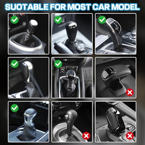 Funny Gear Shift Hoodie Cover, Car Shifter Knob Sweatshirt, Universal Stick Shift Cover for Car Gear Handle - color: Purple