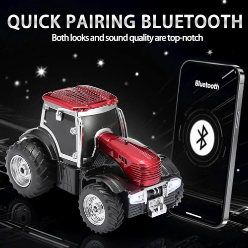 WSTER Car Model Bluetooth Replica Speakers Collection – Portable Wireless Speakers with HD Sound, LED Party Lights, FM Radio, TWS Stereo, Built-in Mic, Awesome Gifts for Friends (WS-560)