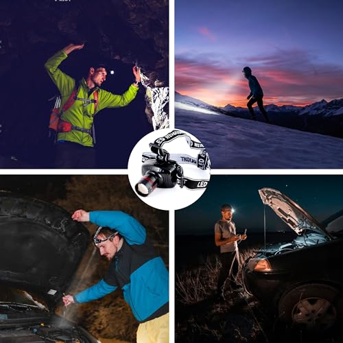 LIANXIN Car Emergency Roadside Tool Kit, Auto Emergency Kits Vehicles, with Jumper Cables kit，Car Safety Roadside Assistance Kit,Headlamp,Tow Straps,Tape Measure,Rainwear,Gloves.Gloves.Pale - color: pale