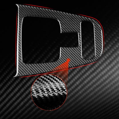 NVCNX Carbon Fiber Accessories for Mercedes Benz GLE 580 53 63 S AMG/GLS 450 580 63 AMG 2020-2026 2021 2022 2023 2024 2025 Center Console Gear Shift Panel Cover Interior Trim Overlay Sticker 1PC - color: Center Console Gear Shift Panel Trim B