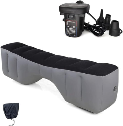 Inflatable Car Air Mattress Back Seat Bed with Air Pump, Universal Back Seat Gap Filler Pad Extender for SUV Camping Sleeping Travel Rest