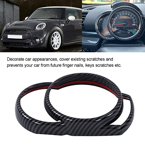 For Accessories Car Dashboard Cover Trims, Carbon Fiber Dashboard Panel Frame Cover Trim for Hatchback F54 F55 F56 F57