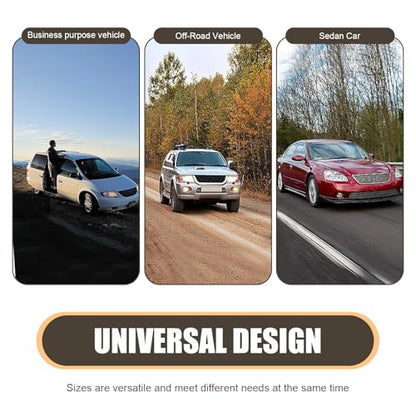 Car Windshield Cover for Ice and Snow, Thickened Windproof Four-season Protection Waterproof Dustproof Frost-proof Portable Car Cloth, Outdoor Indoor Foldable Protective Cover, for Cars (Silver)