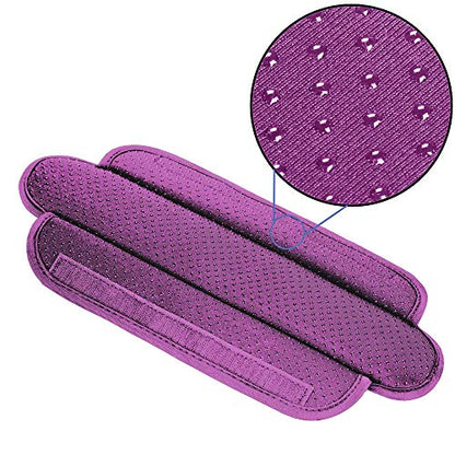 ZINZ Ultra Thick & Breathable Universal Shoulder Pad Cushion for Bag - Long & Comfort - color: Purple