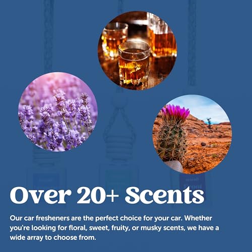 CANDECraftCo Car Air Hanging Fragrance Oil, Car Auto Freshener for Essential Oils, Scents Fragrance Aromatherapy Automobile Diffuser, Long Lasting (Cotton Candy) - size: 34 Fl Oz (Pack of 2)