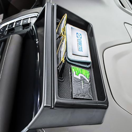 EDBETOS Dash Console Tray Compatible with 2021-2023 2024 Chevy Tahoe Suburban/GMC Yukon Accessories Dashboard Organizer Insert Center Console Box Sunglasses Holder (Not for Denali/Denali Ultimate)