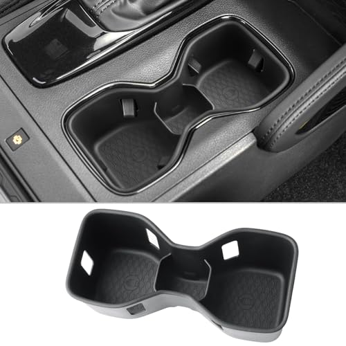 CDEFG for 2025 2026 Nissan Frontier Center Console Organizer for 2022 2023 2024 2025 2026 Nissan Frontier Accessories Middle Console Cup Holder Organizer Storage Box - color: for Frontier Cup Holder